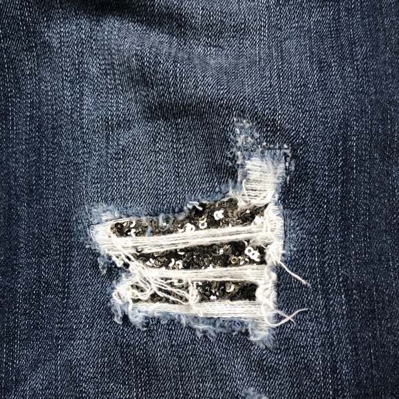 White House Black Market Bling Denim - Picture 6 of 7